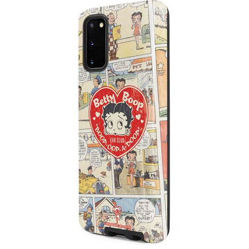 Betty Boop Comic Strip Galaxy S20 Pro Case