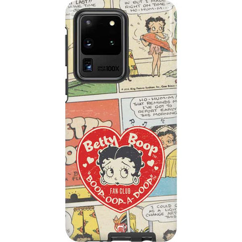 Betty Boop Comic Strip Galaxy S20 Ultra 5G Pro Case