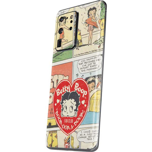 Betty Boop Comic Strip Galaxy S20 Ultra 5G Skin
