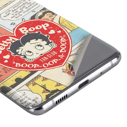 Betty Boop Comic Strip Galaxy S20 Ultra 5G Skin