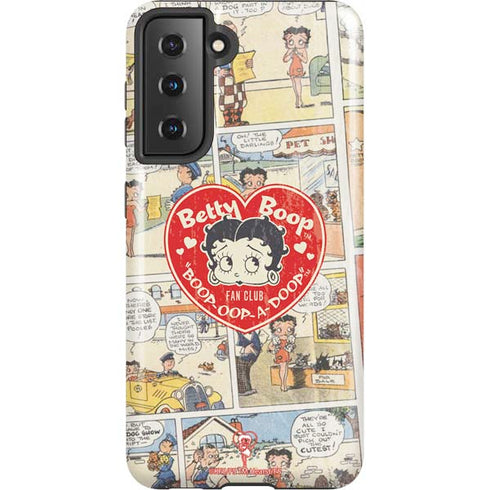 Betty Boop Comic Strip Galaxy S21 5G Pro Case