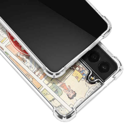 Betty Boop Comic Strip Galaxy S22 Plus Clear Case