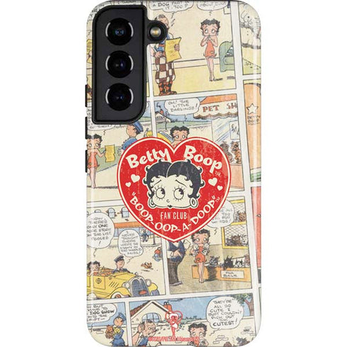 Betty Boop Comic Strip Galaxy S22 Pro Case