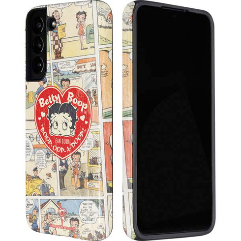 Betty Boop Comic Strip Galaxy S22 Pro Case