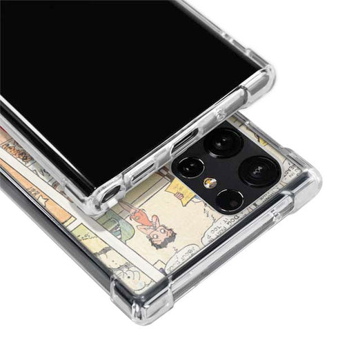 Betty Boop Comic Strip Galaxy S22 Ultra Clear Case