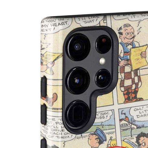 Betty Boop Comic Strip Galaxy S22 Ultra Pro Case
