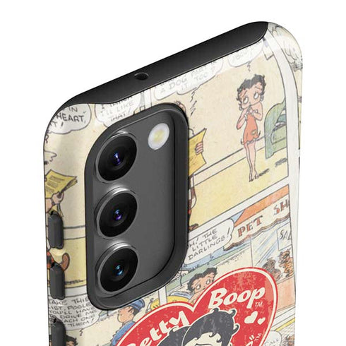 Betty Boop Comic Strip Galaxy S23 Pro Case
