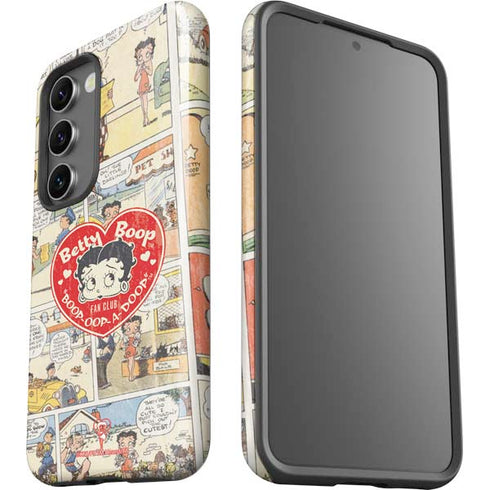Betty Boop Comic Strip Galaxy S23 Pro Case