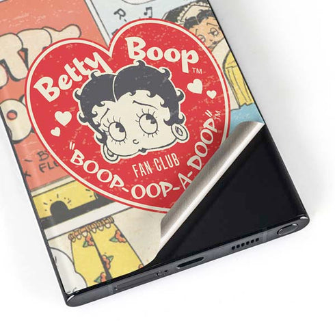 Betty Boop Comic Strip Galaxy S23 Ultra Skin