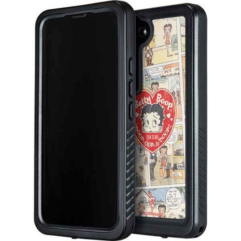 Betty Boop Comic Strip Galaxy S23 Waterproof Case