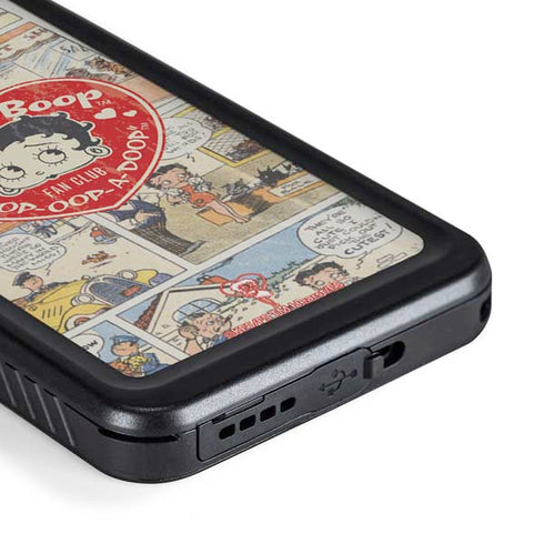 Betty Boop Comic Strip Galaxy S23 Waterproof Case