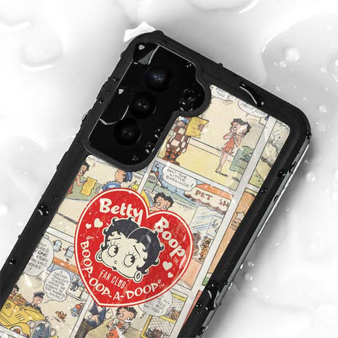 Betty Boop Comic Strip Galaxy S23 Waterproof Case