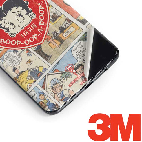 Betty Boop Comic Strip Galaxy S9 Skin