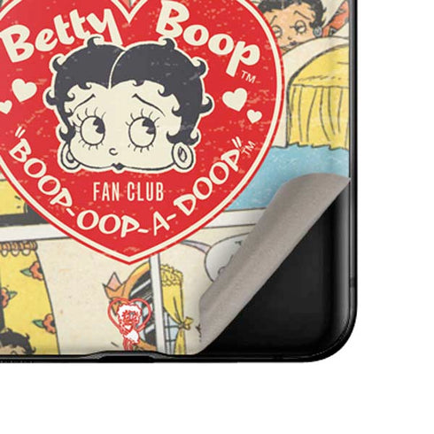 Betty Boop Comic Strip Galaxy Z Flip Skin
