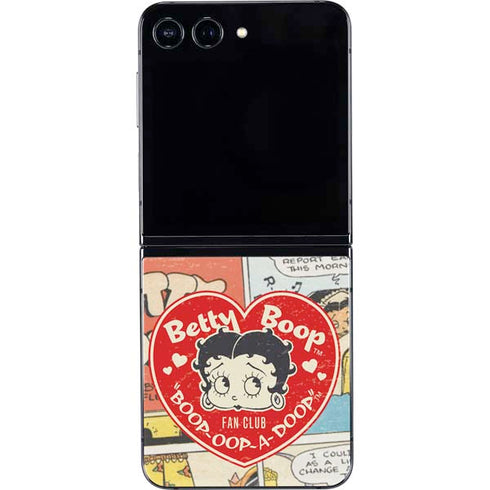 Betty Boop Comic Strip Galaxy Z Flip5 5G Skin