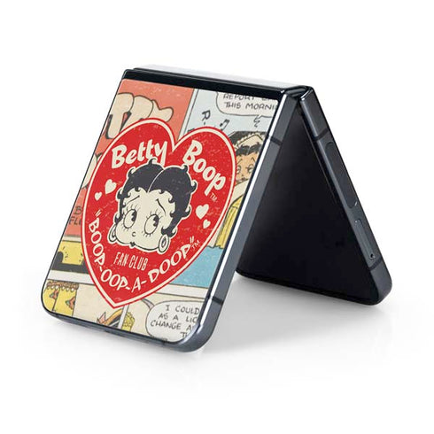 Betty Boop Comic Strip Galaxy Z Flip5 5G Skin