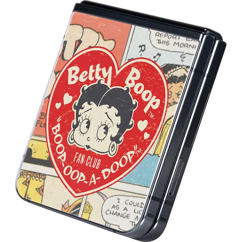 Betty Boop Comic Strip Galaxy Z Flip5 5G Skin