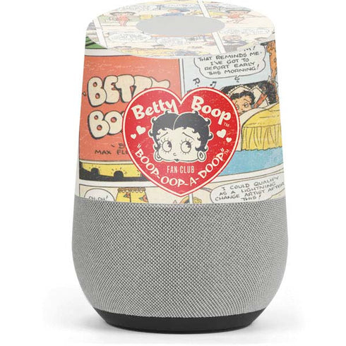 Betty Boop Comic Strip Google Home Skin