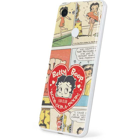 Betty Boop Comic Strip Google Pixel 3 Skin