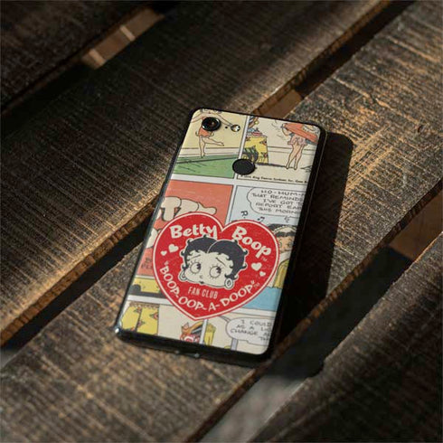 Betty Boop Comic Strip Google Pixel 3 Skin