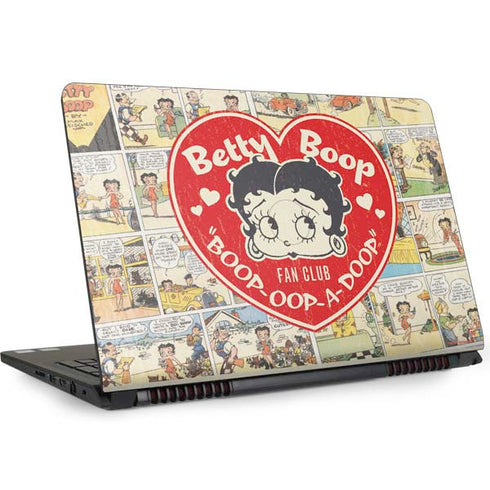 Betty Boop Comic Strip Dell Inspiron Skin