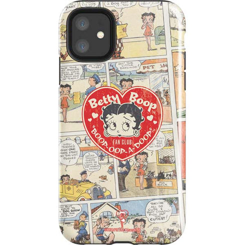 Betty Boop Comic Strip iPhone 11 Impact Case