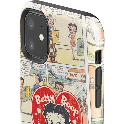 Betty Boop Comic Strip iPhone 11 Impact Case