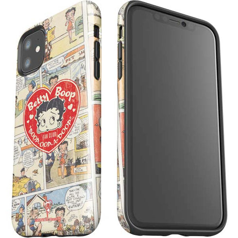 Betty Boop Comic Strip iPhone 11 Impact Case