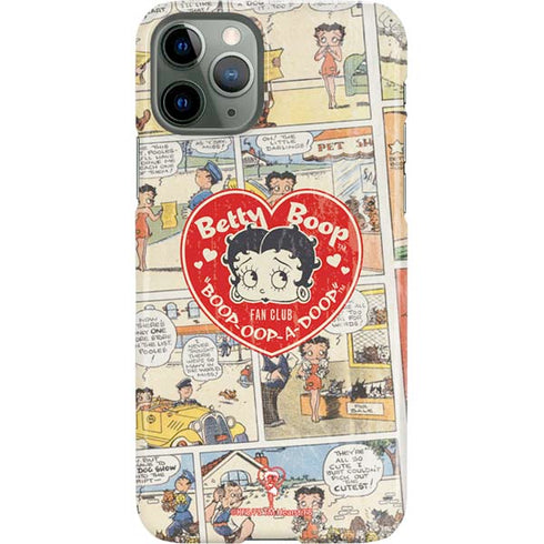 Betty Boop Comic Strip iPhone 11 Pro Lite Case