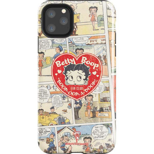Betty Boop Comic Strip iPhone 11 Pro Max Impact Case