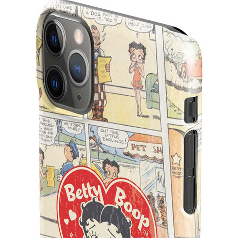 Betty Boop Comic Strip iPhone 11 Pro Max Lite Case
