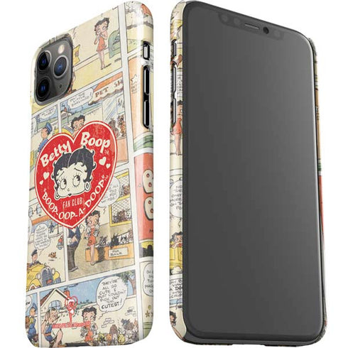 Betty Boop Comic Strip iPhone 11 Pro Max Lite Case