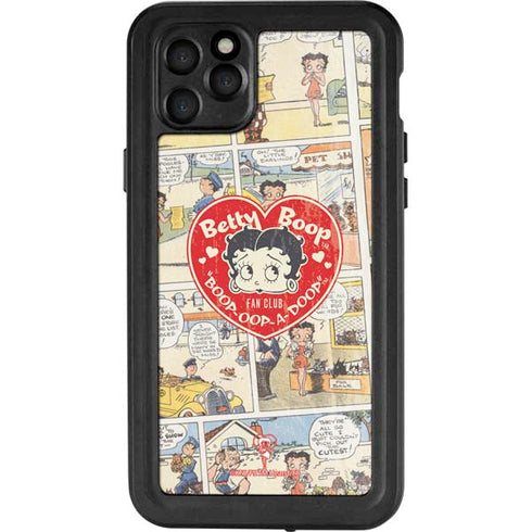 Betty Boop Comic Strip iPhone 11 Pro Max Waterproof Case