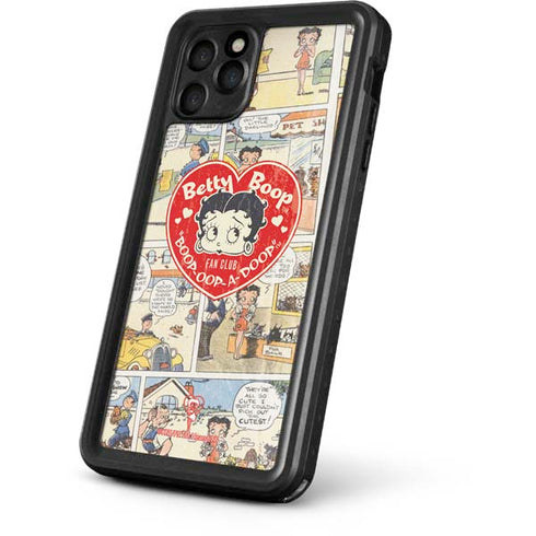 Betty Boop Comic Strip iPhone 11 Pro Max Waterproof Case