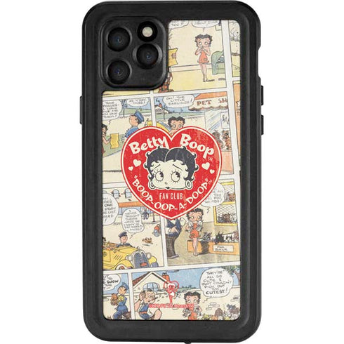 Betty Boop Comic Strip iPhone 11 Pro Waterproof Case