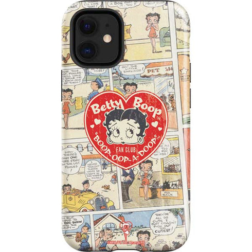 Betty Boop Comic Strip iPhone 12 Mini Impact Case
