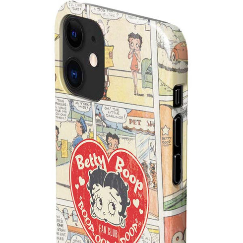 Betty Boop Comic Strip iPhone 12 Mini Lite Case