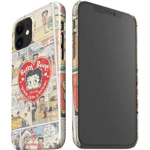 Betty Boop Comic Strip iPhone 12 Mini Lite Case