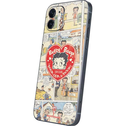 Betty Boop Comic Strip iPhone 12 Mini Skin