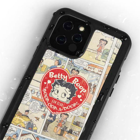 Betty Boop Comic Strip iPhone 12 Pro Max Waterproof Case