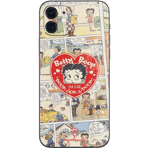 Betty Boop Comic Strip iPhone 12 Skin
