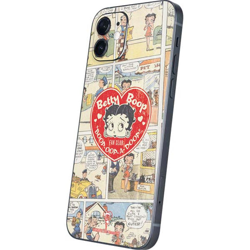Betty Boop Comic Strip iPhone 12 Skin