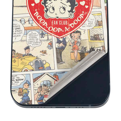 Betty Boop Comic Strip iPhone 12 Skin