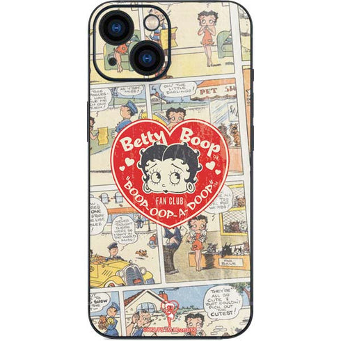 Betty Boop Comic Strip iPhone 13 Mini Skin