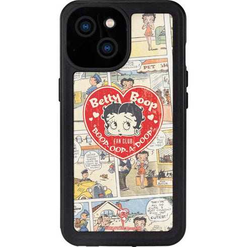 Betty Boop Comic Strip iPhone 13 Mini Waterproof Case