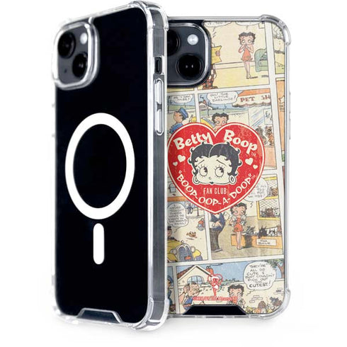 Betty Boop Comic Strip iPhone 14 MagSafe Case