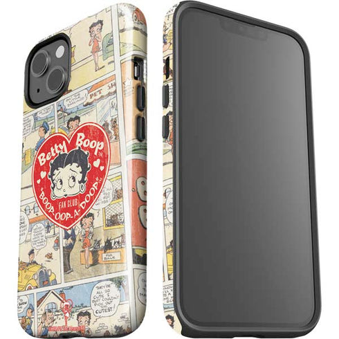 Betty Boop Comic Strip iPhone 14 Impact Case