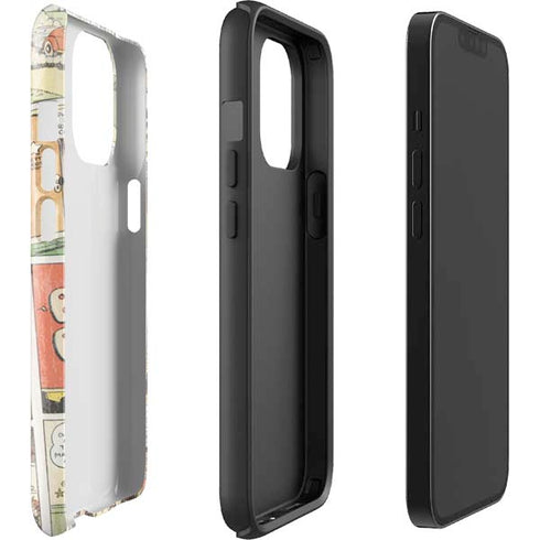 Betty Boop Comic Strip iPhone 14 Pro Max Impact Case