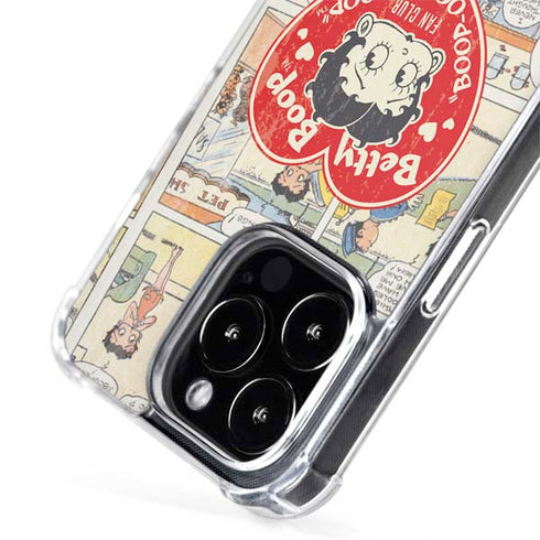 Betty Boop Comic Strip iPhone 14 Pro Max MagSafe Case