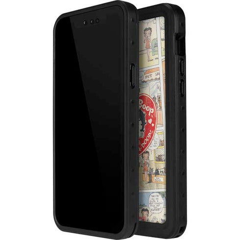 Betty Boop Comic Strip iPhone 14 Pro Max Waterproof Case